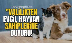Valilikten Evcil Hayvan Sahiplerine Duyuru!