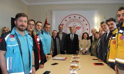 Umke Tatbikatına katılanlara teşekkür belgesi...