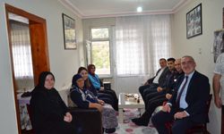 Kaymakamdan Şehit Ailesine Ziyaret
