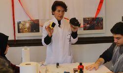 Atatürk Odaklı Tahta Baskı Atölyesinde Anlamlı Anlar...