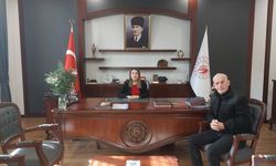 Mustafa Emen’den Kilimli Kaymakamı Kübra Demirer’e Ziyaret...