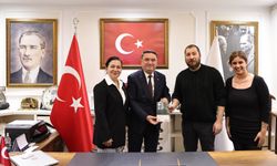Üstüngel Arı ve Nisanur Arı’dan Başkan Tahsin Erdem’e Anlamlı Ziyaret
