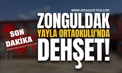 Zonguldak Yayla Ortaokulu'nda D*hşet!