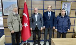 Yeniden Refah Partisi Zonguldak İl Başkanı Necdet Sarı’dan Kadastro İl Müdürüne Ziyaret