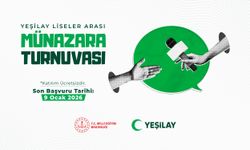 Yeşilay'dan Gençlere Davet... Liseler Arası Münazara Turnuvası Başlıyor