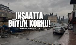 İnşaatta büyük korku yaşandı!