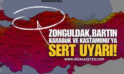 Zonguldak, Bartın, Karabük Ve Kastamonu İçin Sert Uyarı!