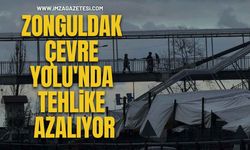 Zonguldak Çevre Yolu'nda Tehlike Azalıyor...