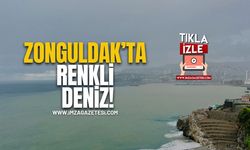Zonguldak’ta Renkli Deniz!