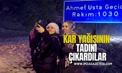 Zonguldak Dahil Kar Yağışını Duyan Koştu!