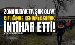 Çiftliğinde Kendini Asarak Yaşamına Son Verdi!