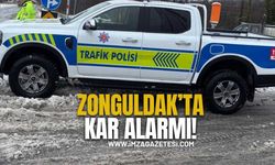 Zonguldak'ta Kar Alarmı!