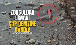 Zonguldak Limanı Çöp Denizine Döndü!
