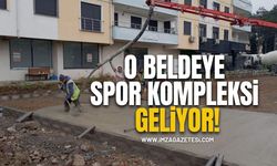 Zonguldak’taki O Beldeye Spor Kompleksi!