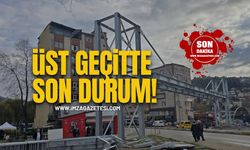 Zonguldak'ta üst geçitte son durum!