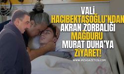 Zonguldak Valisi Hacıbektaşoğlu’ndan Akran Zorbalığı Mağduru Murat Duha’ya Anlamlı Ziyaret...