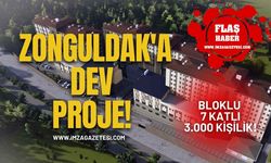 Zonguldak'a Dev Proje! Bloklu 7 Katlı 3.000 Kişilik!
