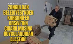 Zonguldak Belediyesinden Karbonifer Arşivi’nin Çıkarılmasına Duygulandıran Eleştiri!