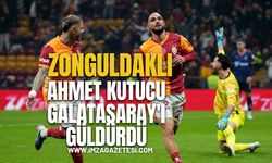Galatasaray, Zonguldaklı Futbolcu Ahmet Kutucu'yla güldü!