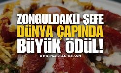 Zonguldaklı Şef Kürşat Arıt’a Dünya Çapında Ödül!