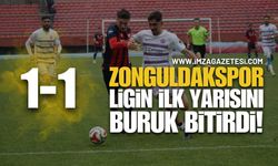 Zonguldakspor Ligin İlk Devresini 6'ncı Sırada Tamamladı