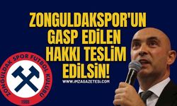 Zonguldakspor'un Gasp Edilen Hakkı Teslim Edilsin!