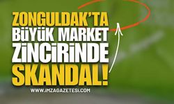 Zonguldak'ta Büyük Market Zincirinde Skandal Görüntü!