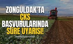 Zonguldak'ta ÇKS Başvurularında Süre Uyarısı, Son Tarih 31 Aralık!