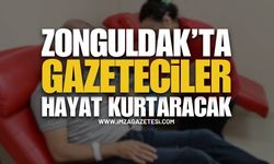 Zonguldak'ta Gazeteciler Hayat Kurtaracak!