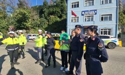 Zonguldak'ta Özel Bireyler Trafik Polisi Oldu