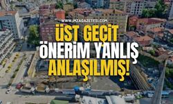Zonguldak'ta Üst Geçit Önerim Yanlış Anlaşılmış!