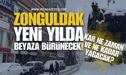 Zonguldak'ta Yılbaşı Günü Kar Yağışı Geliyor!