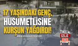 17 Yaşındaki Genç, Husumetlisine Kurşun Yağdırdı!