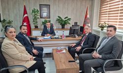 AK Parti Kilimli Teşkilatından İlçe Emniyet Müdürü Sivri’ye Ziyaret