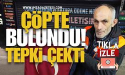 Zonguldak’ta Çöp Konteynerinde Bulunan Türk Bayrağına Duyarlı Davranış!