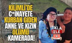 Kilimli’de C*inayete Kurban Giden Anne Ve Kızın Ölümü Kamerada!