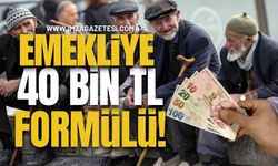 Emekliye 40 Bin TL Formülü!