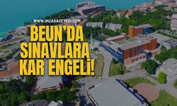 BEUN’da Sınavlara Kar Engeli!