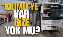 Çatalağzı Dolmuş Durakları Kapalı Alan Bekliyor: “Kilimli’ye Var, Bize Yok Mu?”
