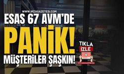 Esas 67 AVM'de Panik! Müşteriler Şaşkın!