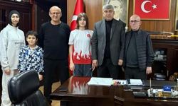 İl Birincisi Sporcudan Başkana Ziyaret!
