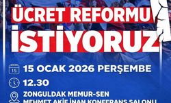 Kamuda Ücret Reformu İçin Zonguldak’ta Güçlü Çağrı