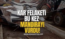 Kar Felaketi Bu Kez Mandırayı Vurdu!