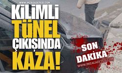 Kilimli Tünel Çıkışında Kaza!