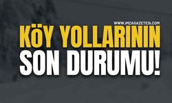 Zonguldak’ta Köy Yollarının Durumu!