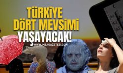Sağanak, Kar, Fırtına ve Pastırma Sıcakları Aynı Anda Geliyor! Türkiye Dört Mevsimi Yaşayacak!