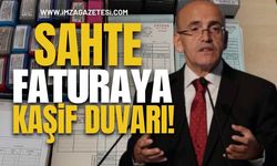 Sahte Faturaya Kaşif Duvarı!