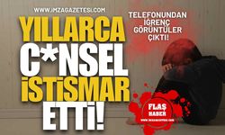 Telefonundan İğrenç Görüntüler Çıktı! Yıllarca C*nsel İstismar Etti!