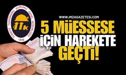 TTK 5 Müessese İçin Harekete Geçti!