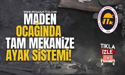TTK’nın Maden Ocağında Tam Mekanize Ayak Sistemi!